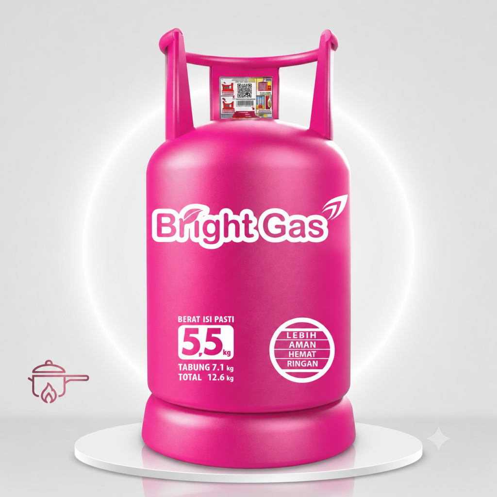 Bright Gas 5.5 Kg - PT Sinar Berkat Abadi